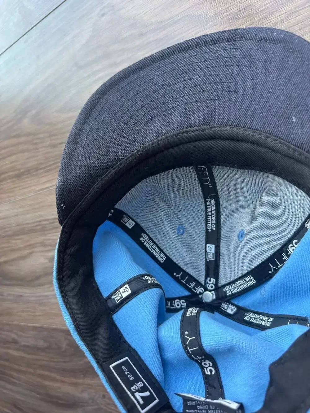 New Era 59FIFTY North Carolina Tar Heels Fitted Hat Size 7 3/8